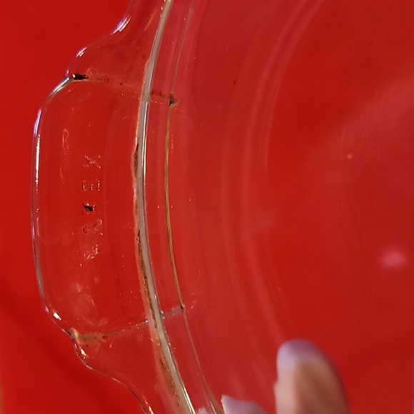 Pyrex Lid/Pie Plate 683 C A V, Raised Rim, - Picture 3 of 7